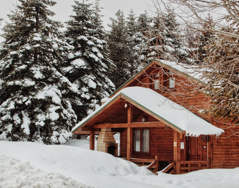 cabin for a spiritual retreat